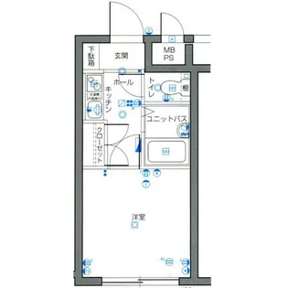 カテリーナ千駄木【10階】の間取り