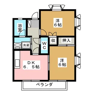 新横浜ガーデンヒル【2階】の間取り