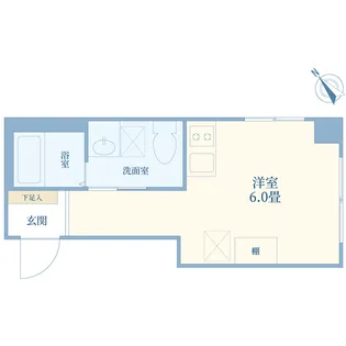 Artistes山王【5階】の間取り