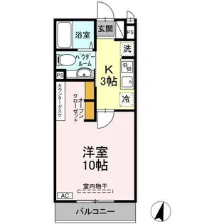 GRANDE-北烏山1丁目-【1階】の間取り