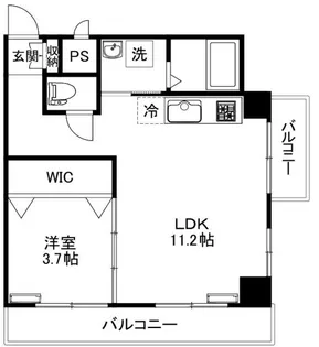 ファ-ストメゾン沼袋【3階】の間取り