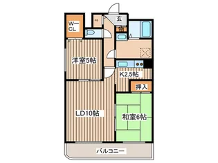 ノ-ザンコ-ト21【5階】の間取り