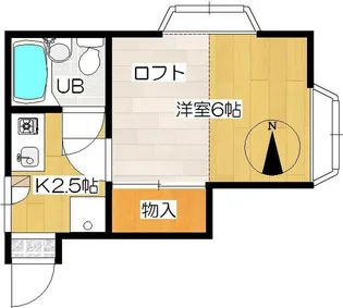 SUNコーポ【2階】の間取り