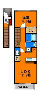 ポチハウス【2階】の間取り