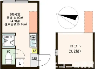 Feliz【2階】の間取り