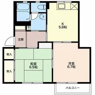 ディアス 五反田【1階】の間取り