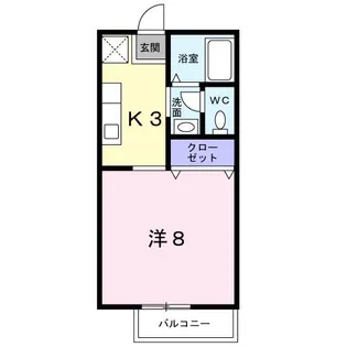 フリーダムA棟【2階】の間取り