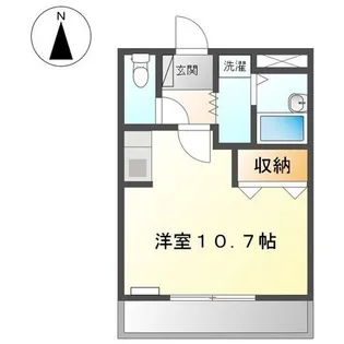 コーポ黒野【2階】の間取り
