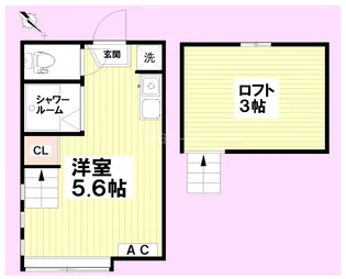 アーバンプレイス高円寺X【2階】の間取り