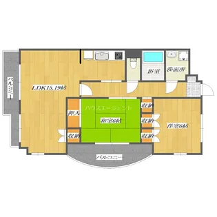 コンフォートMS【4階】の間取り