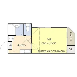 アルファビア【1階】の間取り