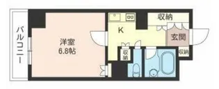 ラサンテ川崎【9階】の間取り