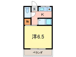 大善ハイツ【1階】の間取り