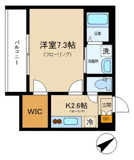 Bellezza(ベレッツァ)【2階】の間取り