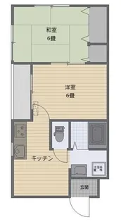 コンフォート・ファイン【1階】の間取り