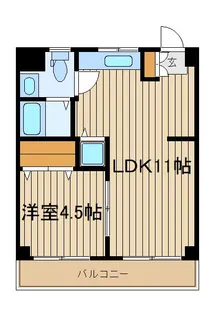 第2グリーンマンション【2階】の間取り