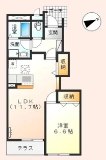 ビレッジフィールド【2階】の間取り