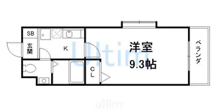 メゾン・ポジティブ【1階】の間取り