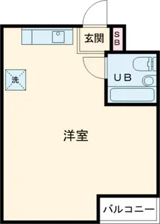 サンケイロイヤルコート竹の塚【1階】の間取り