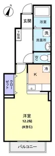 プラウド幕張本郷VI【1階】の間取り