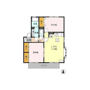 Twin House【1階】の間取り