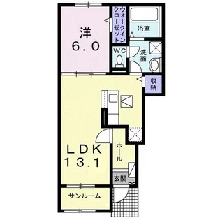 ニューハイム 709【1階】の間取り