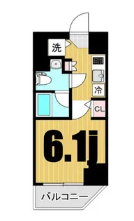 SHOKEN Residence新丸子II【3階】の間取り
