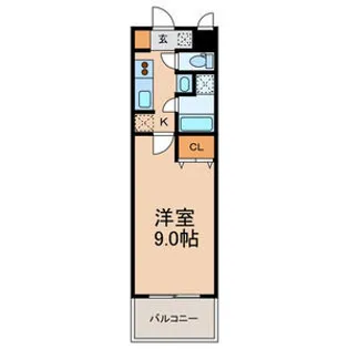 デパール【2階】の間取り