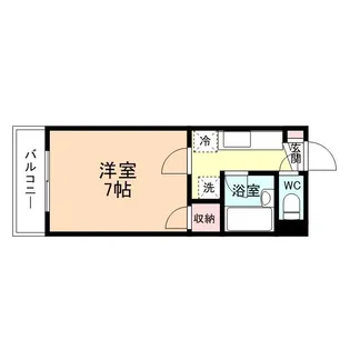 ウィーンズ牛島【2階】の間取り
