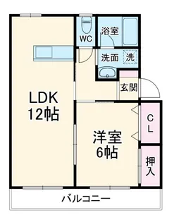 コーポ祥久【2階】の間取り