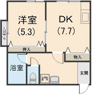 ぴあこーとIII【2階】の間取り