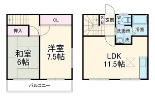 ファミーユ彩霞の間取り