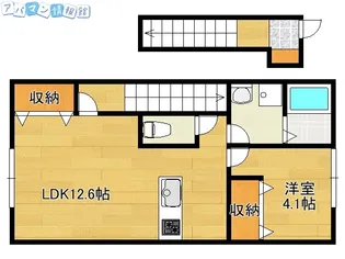 Maison de Rich【2階】の間取り