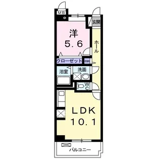 プラシード・レジデンス 鎌倉【1階】の間取り