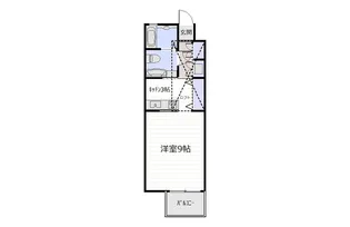 パークサイド並榎【2階】の間取り
