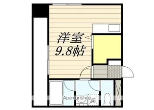 Tribute Central【4階】の間取り