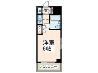 サン・ルピナス【3階】の間取り