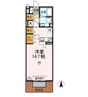 セジュールプランタン 夢棟【1階】の間取り
