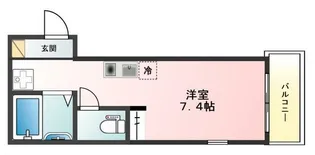 R・プレイス東新宿【3階】の間取り