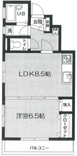 プランドール【4階】の間取り