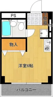 エメラルハイム【3階】の間取り
