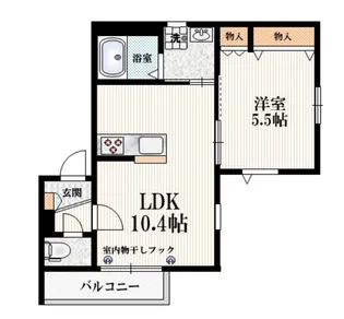 グランドソレイユ大山【2階】の間取り