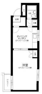ビアメゾン三井パート21【1階】の間取り