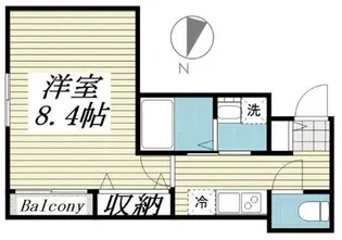 ベルグランデ吉野町【3階】の間取り