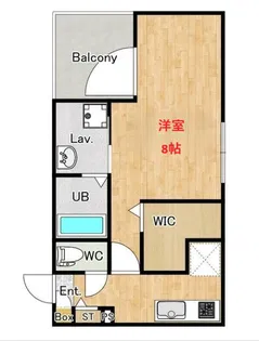 シエーナ中延【3階】の間取り