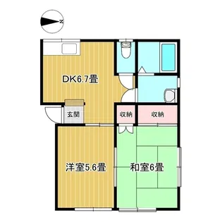 スプレンドール【2階】の間取り