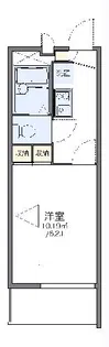 レオパレス十三【3階】の間取り