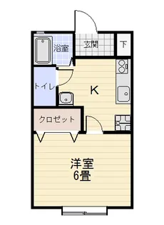 ボヌール【2階】の間取り