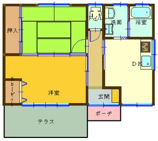 三重県桑名市大字東方【一戸建】の間取り