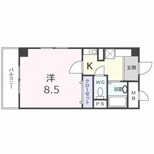 エトワールブリヤン【6階】の間取り